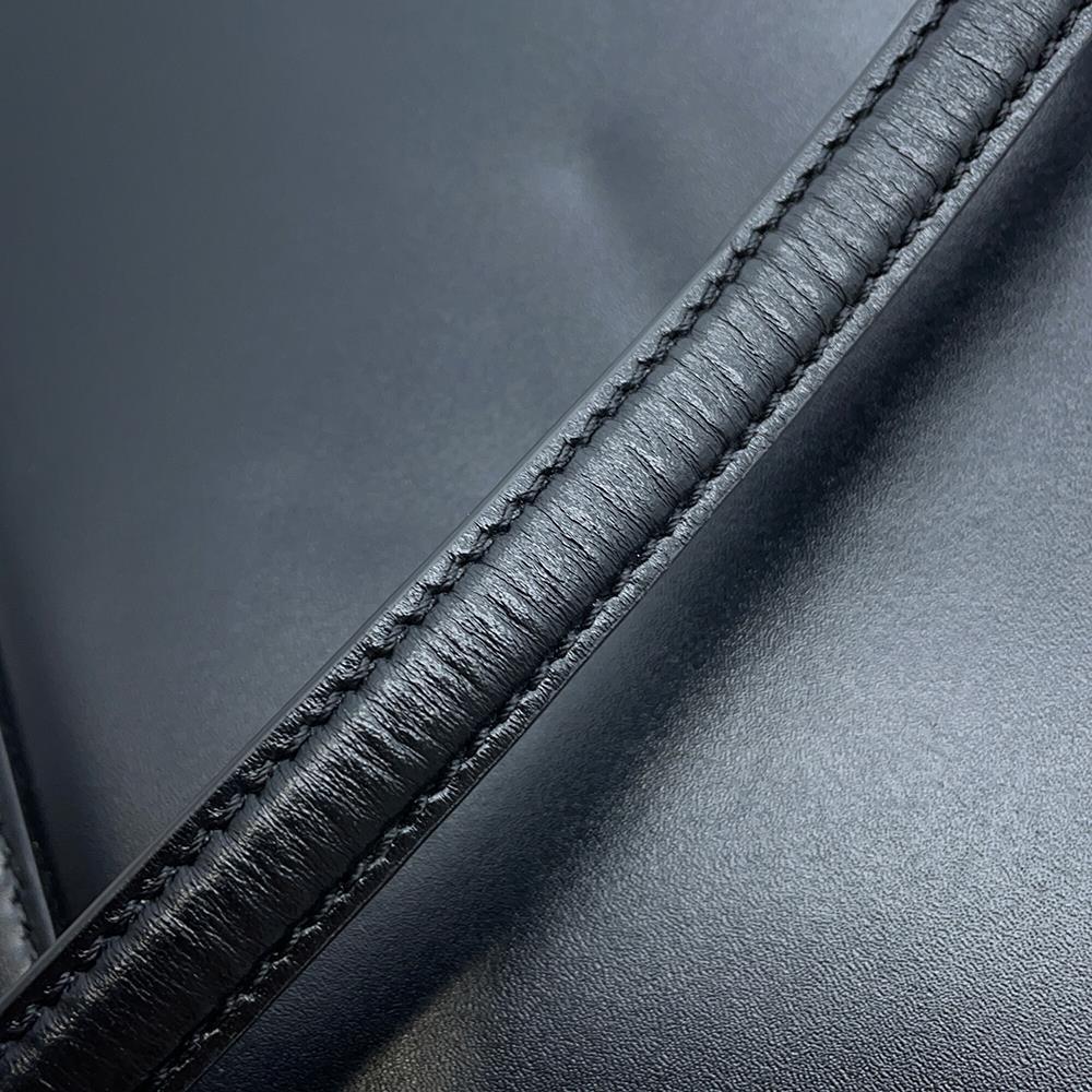 FENDI Peekaboo Iseeu East West 2way Bag Black8BN323 Leather