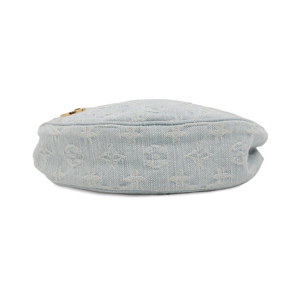 LOUIS VUITTON loop Light BlueM24846 Monogram Denim