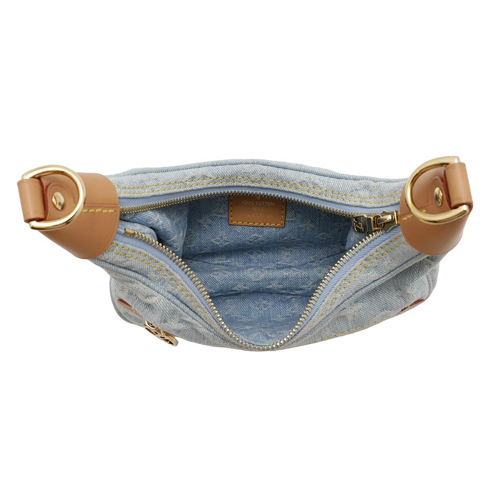 LOUIS VUITTON loop Light BlueM24846 Monogram Denim