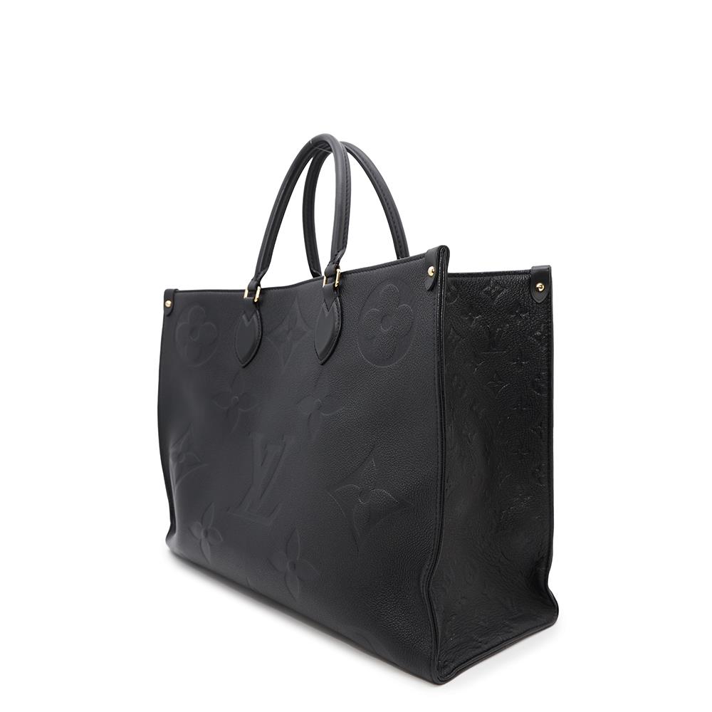 LOUIS VUITTON Onthego NoirM44925 Monogram Empreinte Leather Size GM