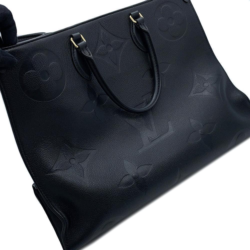 LOUIS VUITTON Onthego NoirM44925 Monogram Empreinte Leather Size GM