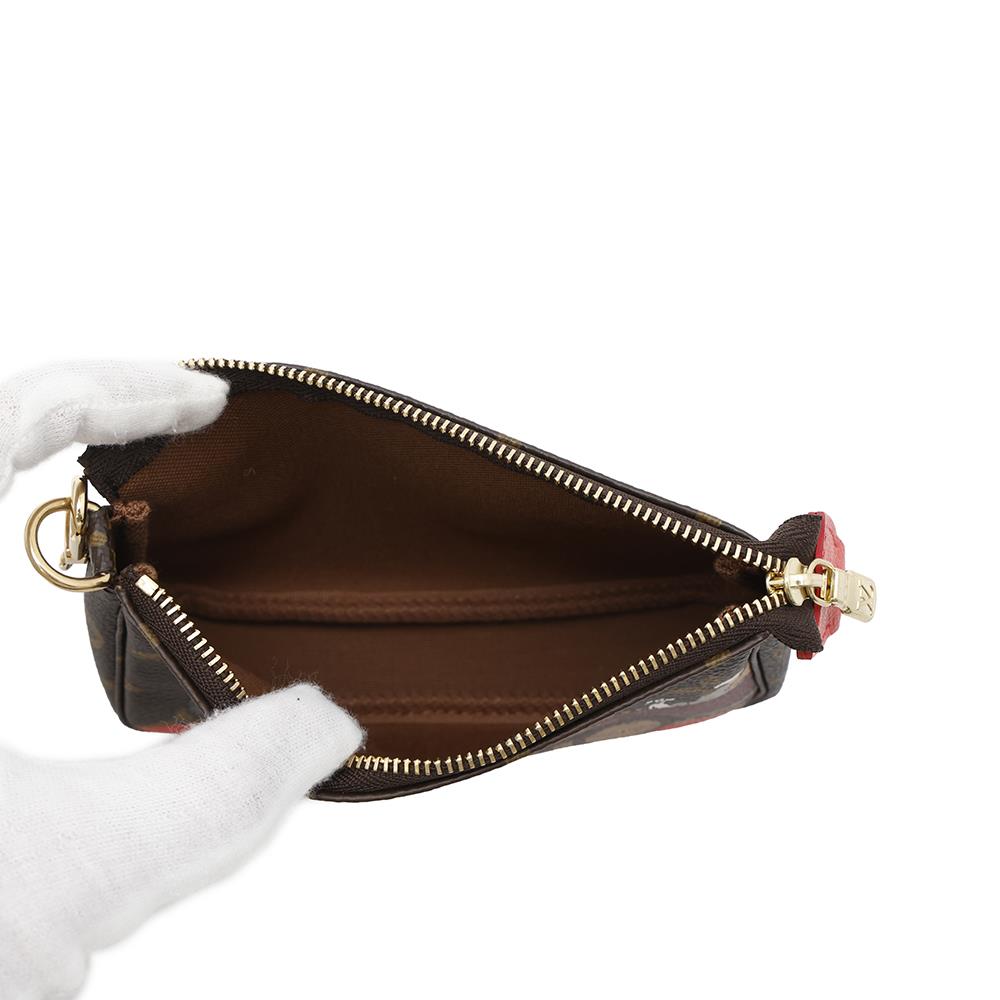 LOUIS VUITTON Mini Pochette Accessoires BrownM41655 Monogram