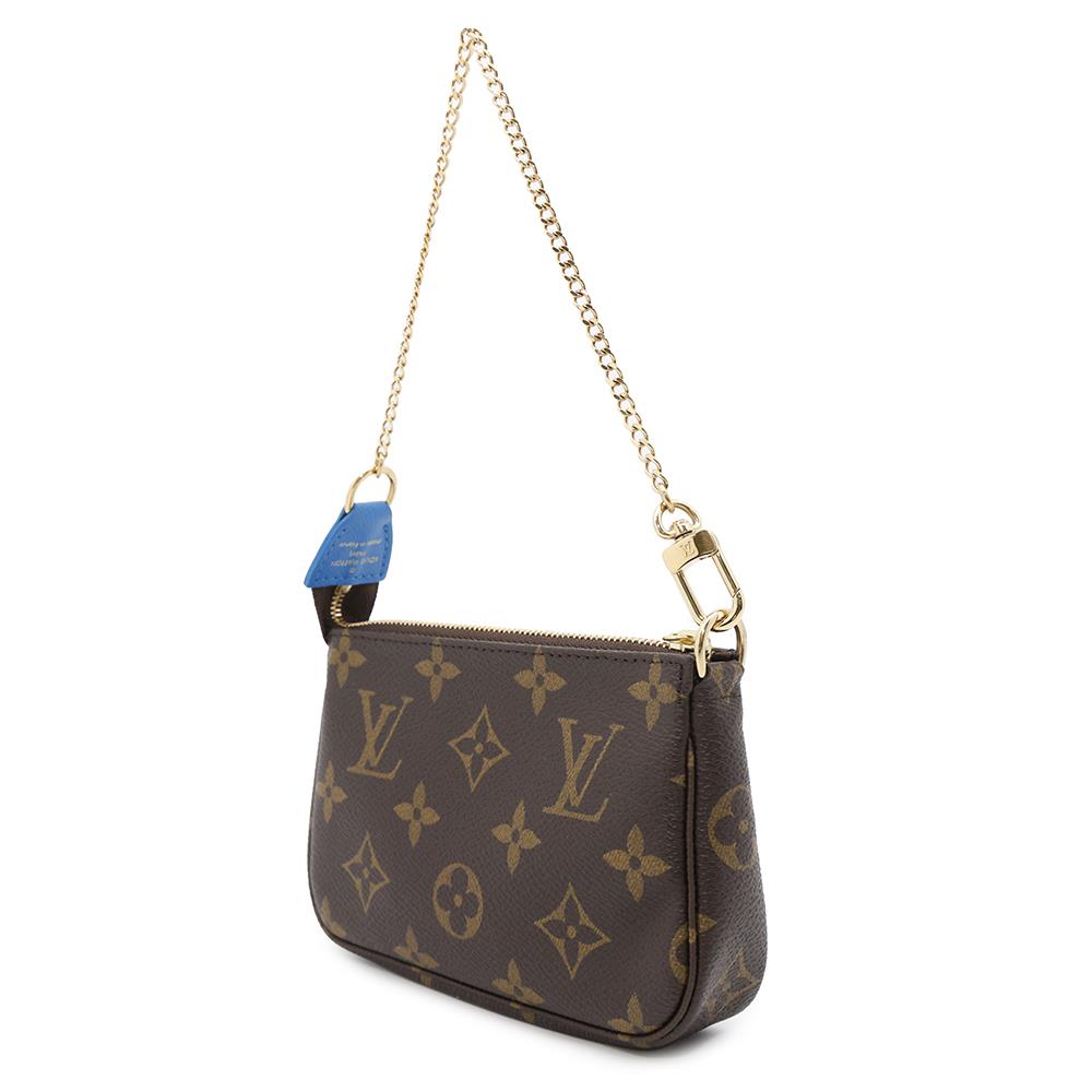 LOUIS VUITTON Mini Pochette Accessoires Vivienne BlueM68489 Monogram