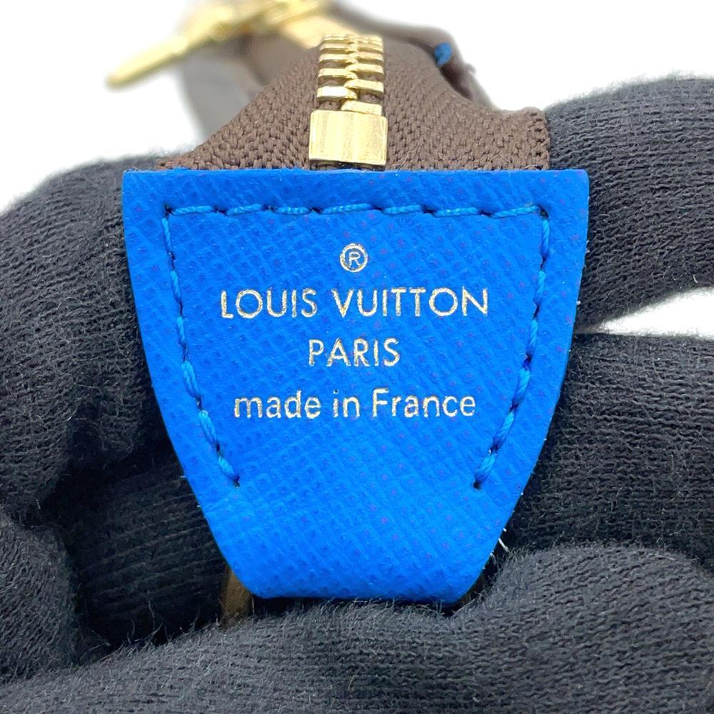 LOUIS VUITTON Mini Pochette Accessoires Vivienne BlueM68489 Monogram