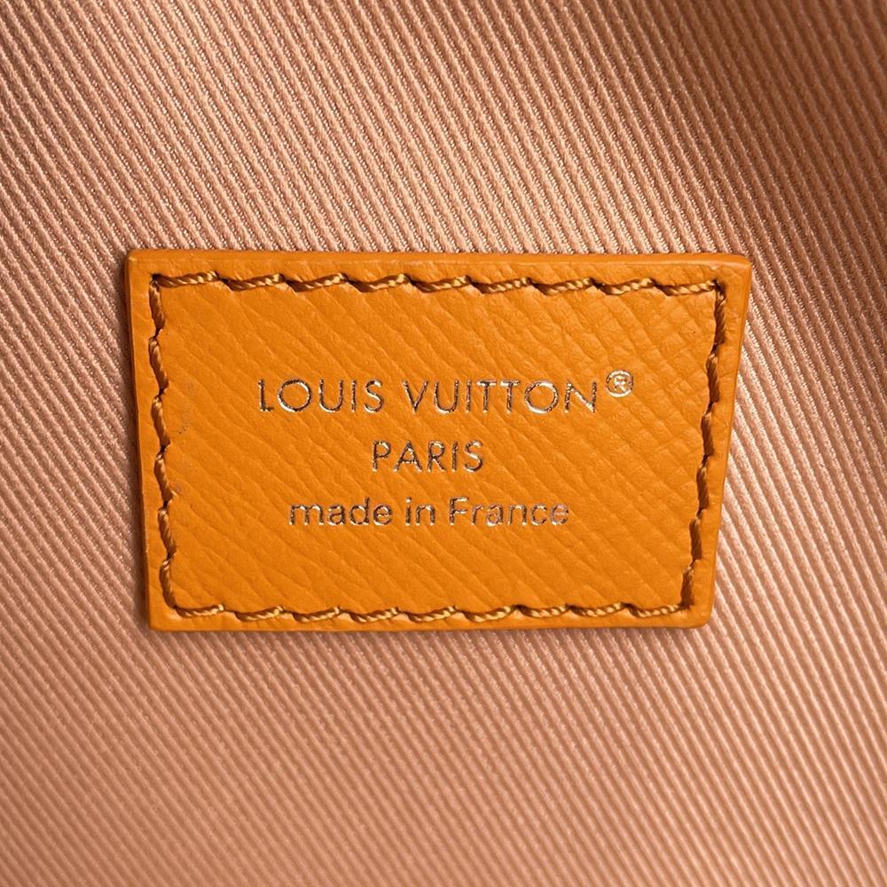 LOUIS VUITTON Shopper Tote SaffronM24457 Leather Size MM