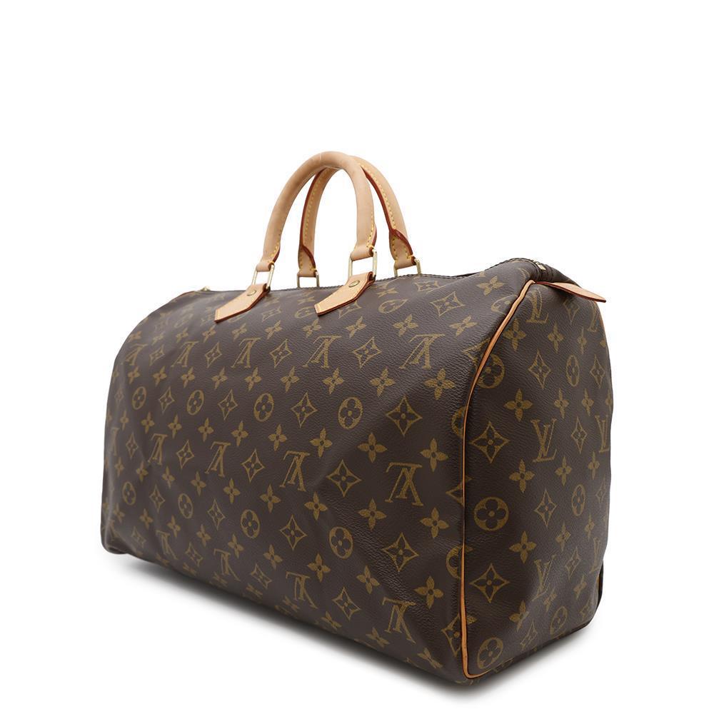 LOUIS VUITTON Speedy BrownM41522 Monogram Size 40