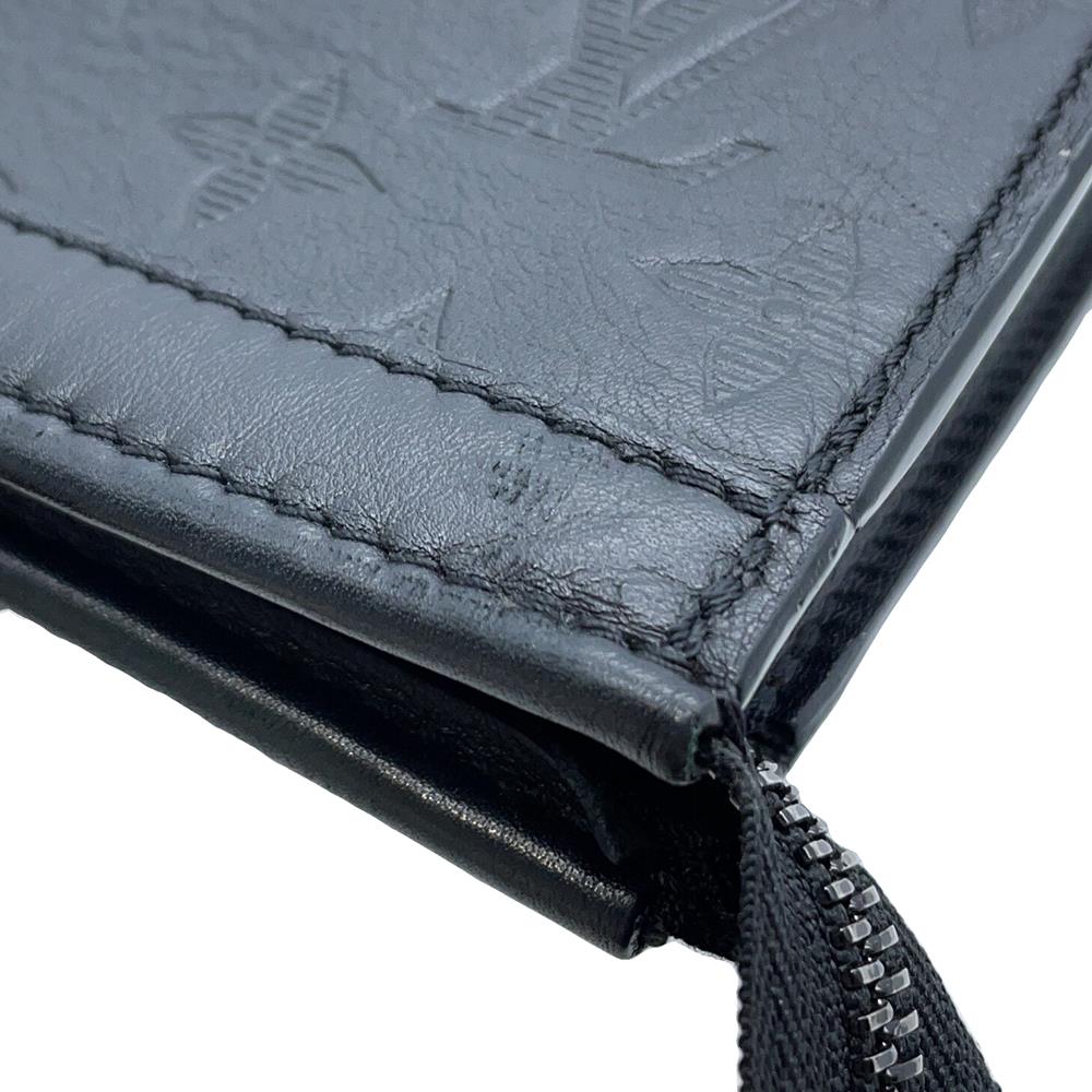 LOUIS VUITTON Gaston Wearable Wallet NoirM81115 Monogram Shadow