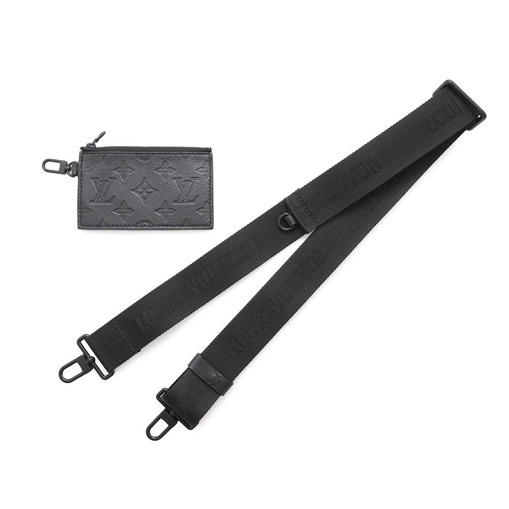 LOUIS VUITTON Gaston Wearable Wallet NoirM81115 Monogram Shadow