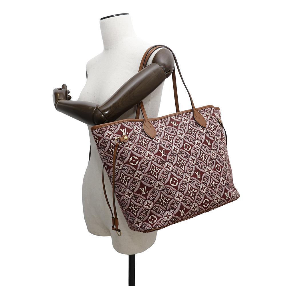 LOUIS VUITTON Neverfull BordeauxM57273 Monogram / Jacquard SINCE1854 Size MM