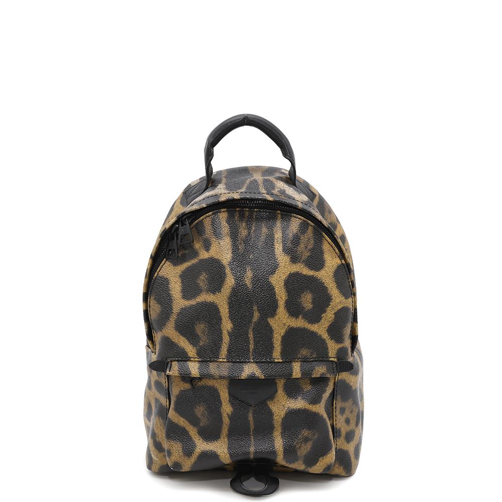 LOUIS VUITTON Palm Springs Backpack Noir/BeigeM52020 Animal print Size PM