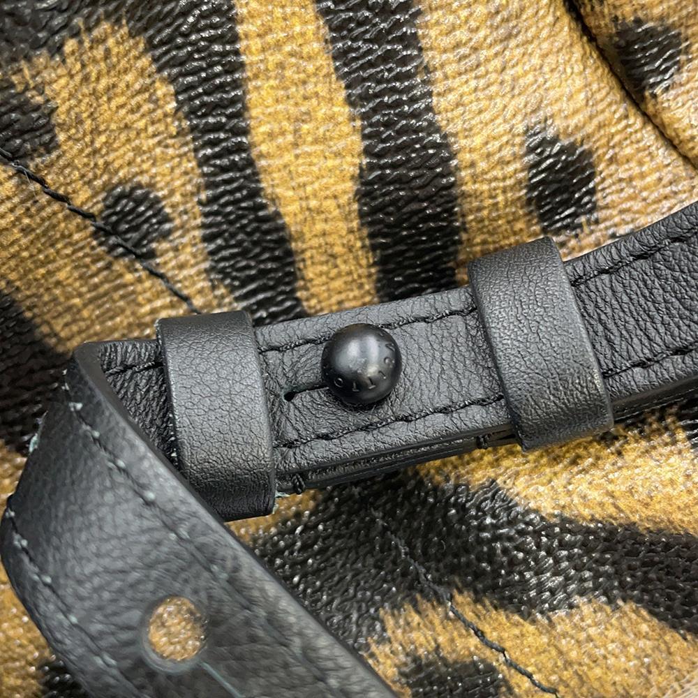 LOUIS VUITTON Palm Springs Backpack Noir/BeigeM52020 Animal print Size PM