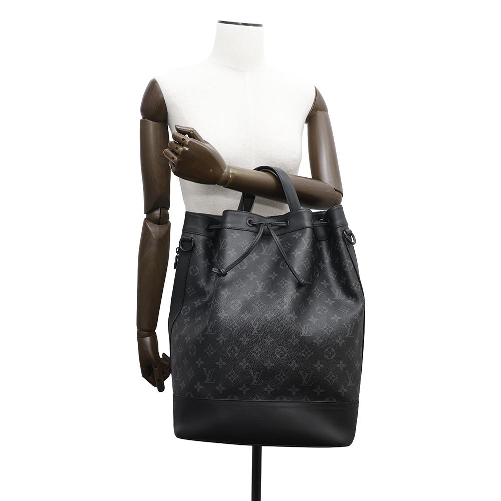 LOUIS VUITTON Maxi Noe Sling NoirM46693 Monogram Eclipse
