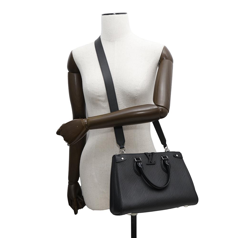 LOUIS VUITTON grenelle tote NoirM57680 Epi Leather Size PM
