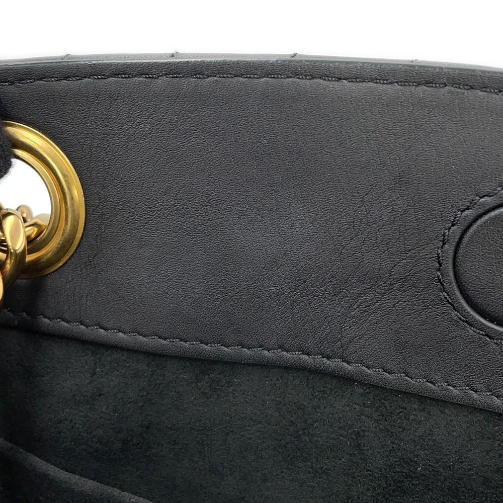 LOUIS VUITTON New Wave Chain Tote NoirM51496 Calf Leather