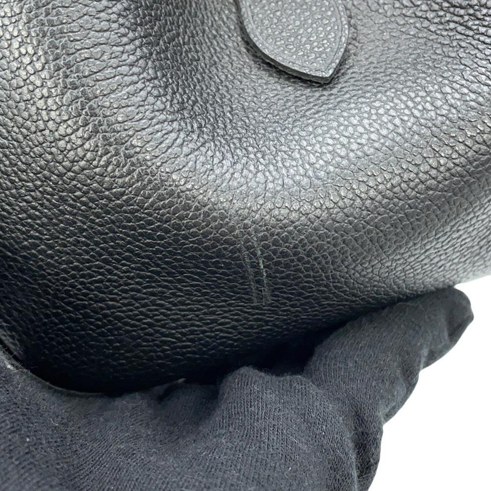 LOUIS VUITTON Montaigne NoirM41048 Monogram Empreinte Leather Size MM