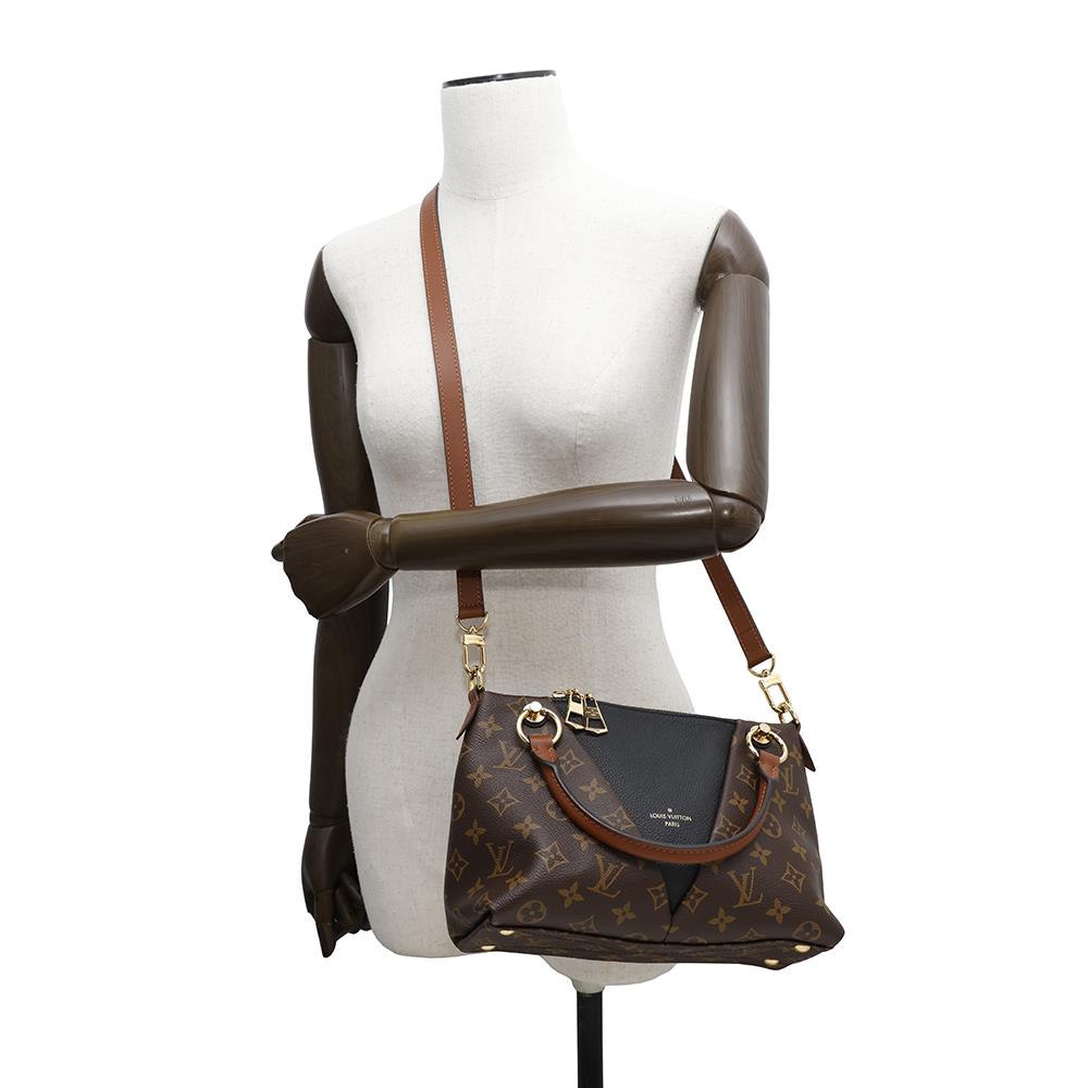 LOUIS VUITTON V Tote NoirM43976 Monogram Size BB