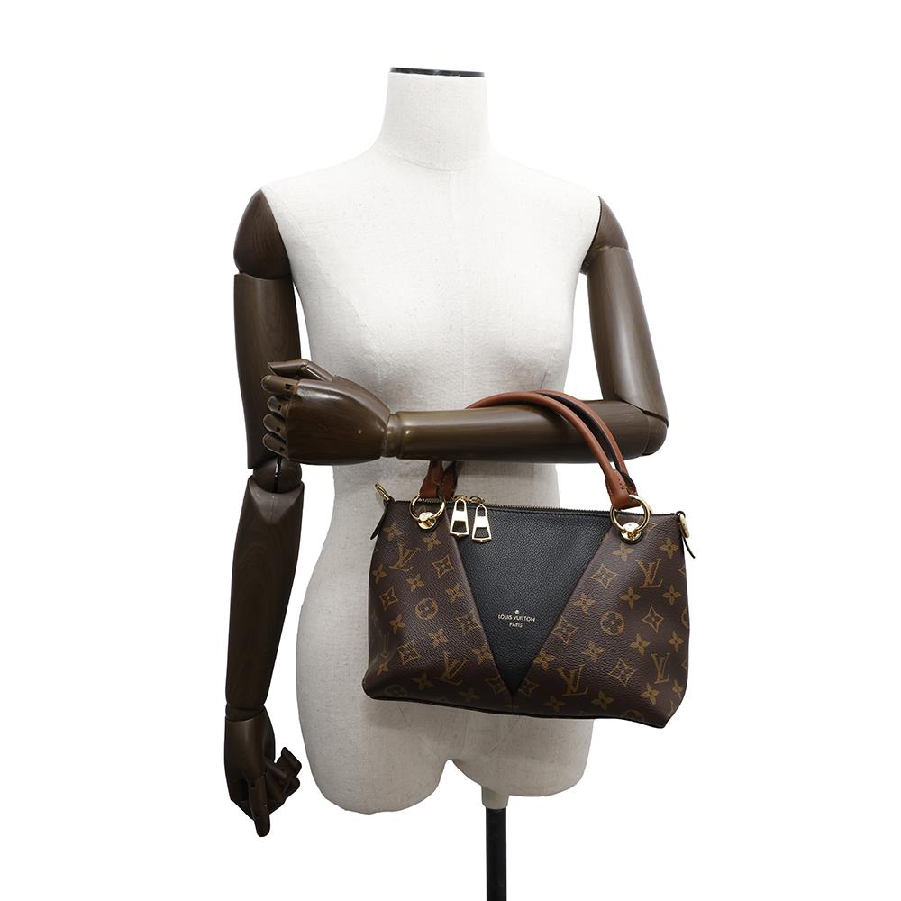 LOUIS VUITTON V Tote NoirM43976 Monogram Size BB