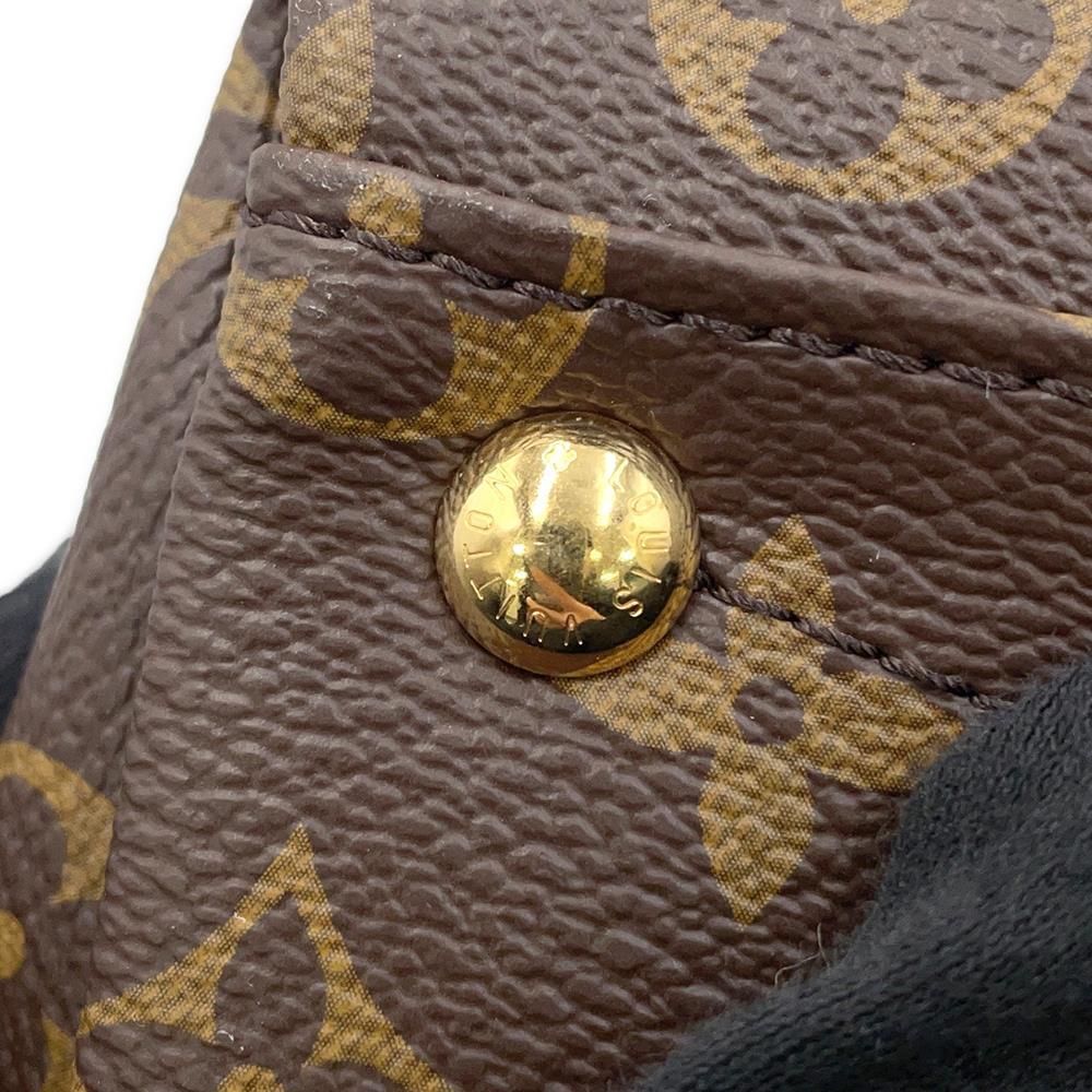 LOUIS VUITTON V Tote NoirM43976 Monogram Size BB