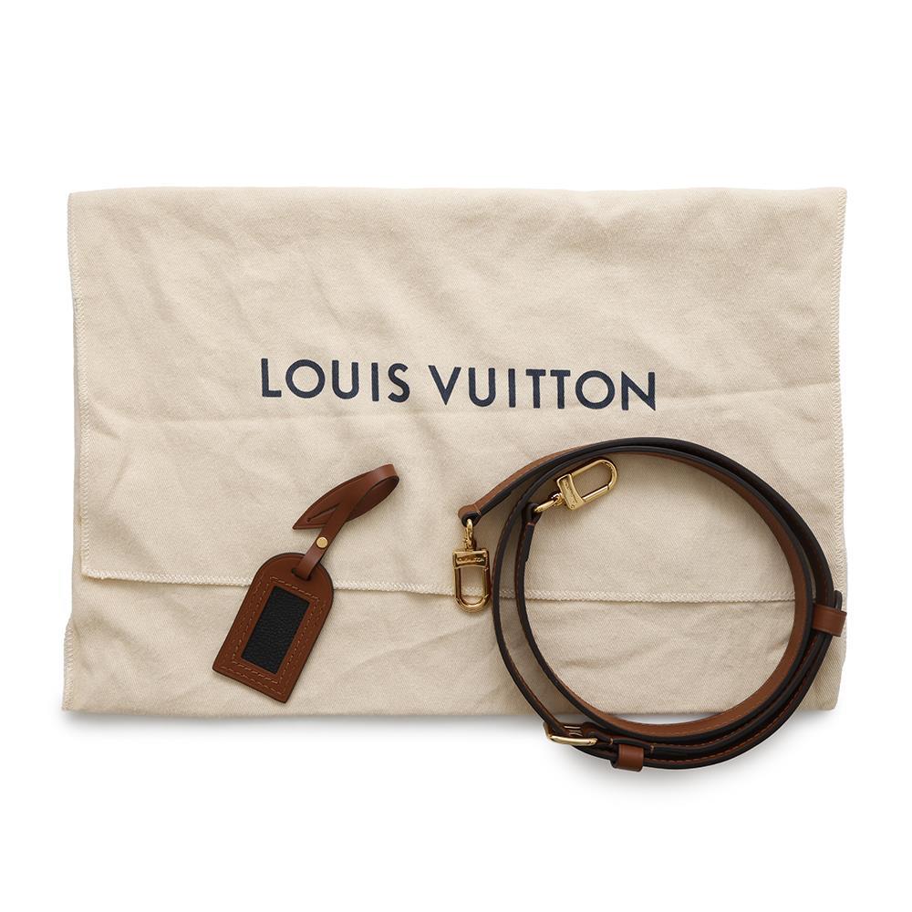 LOUIS VUITTON V Tote NoirM43976 Monogram Size BB