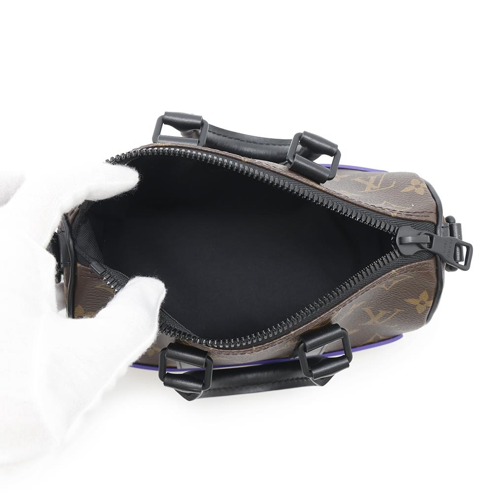 LOUIS VUITTON Keepall NoirM45788 Monogram LV rubber Size XS