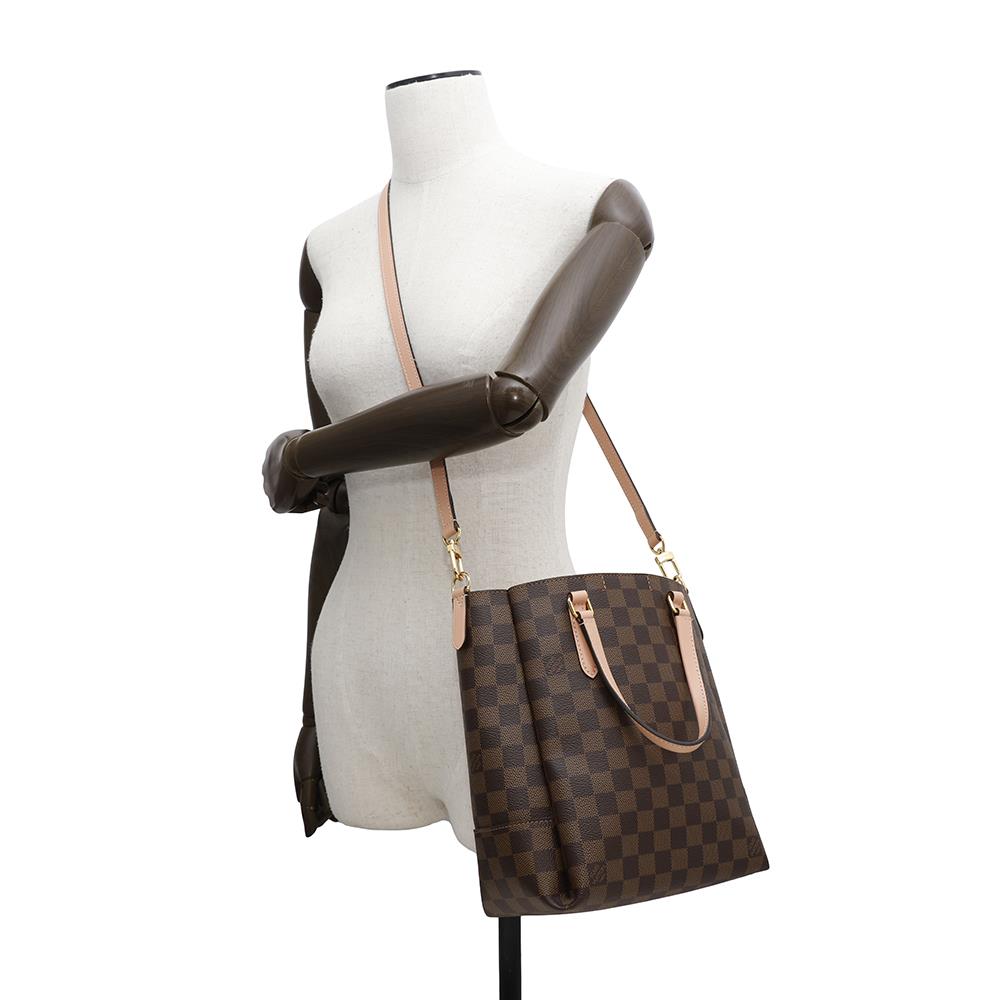 LOUIS VUITTON Belmont NV VenusN60297 Damier Ebene Canvas Size BB
