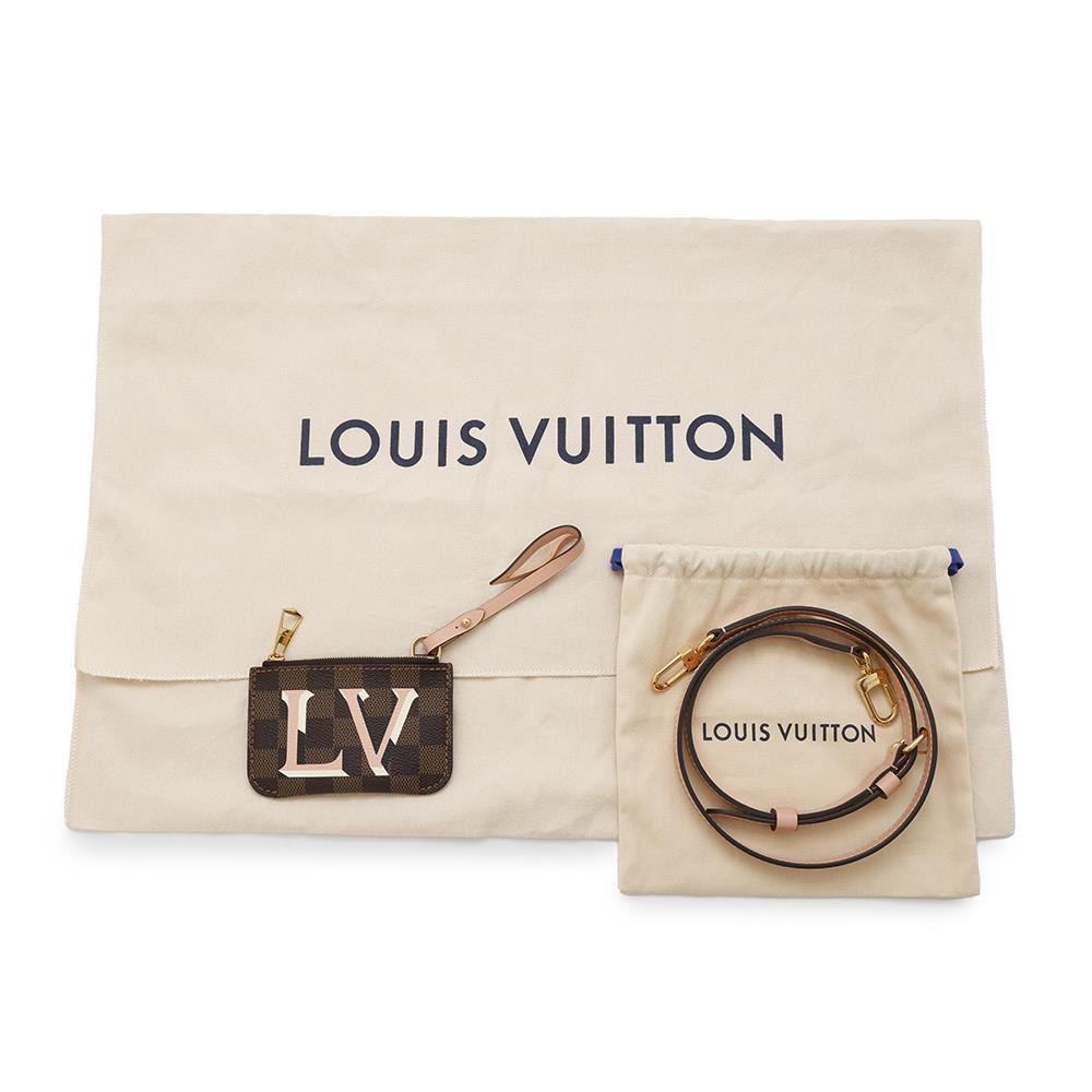 LOUIS VUITTON Belmont NV VenusN60297 Damier Ebene Canvas Size BB