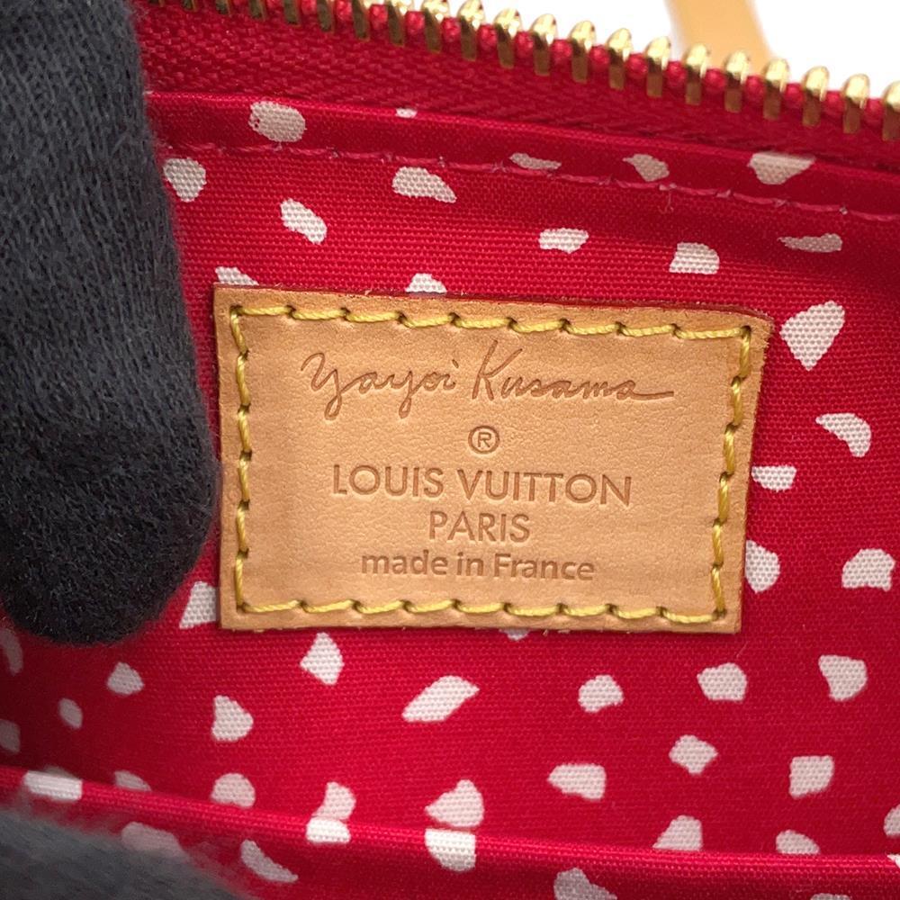 LOUIS VUITTON Papillon RougeM91425 Monogram Vernis Leather Dot Infinity