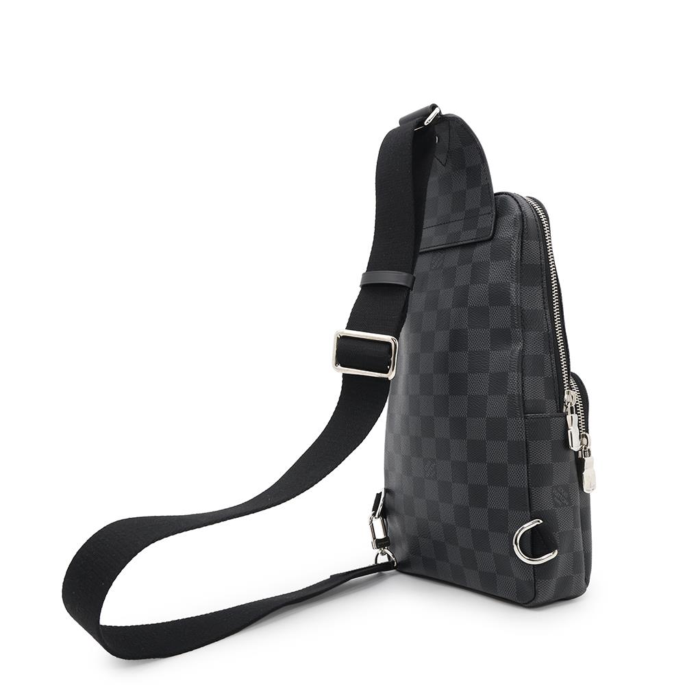 LOUIS VUITTON Avenue Sling Bag NoirN41719 Damier Graphite