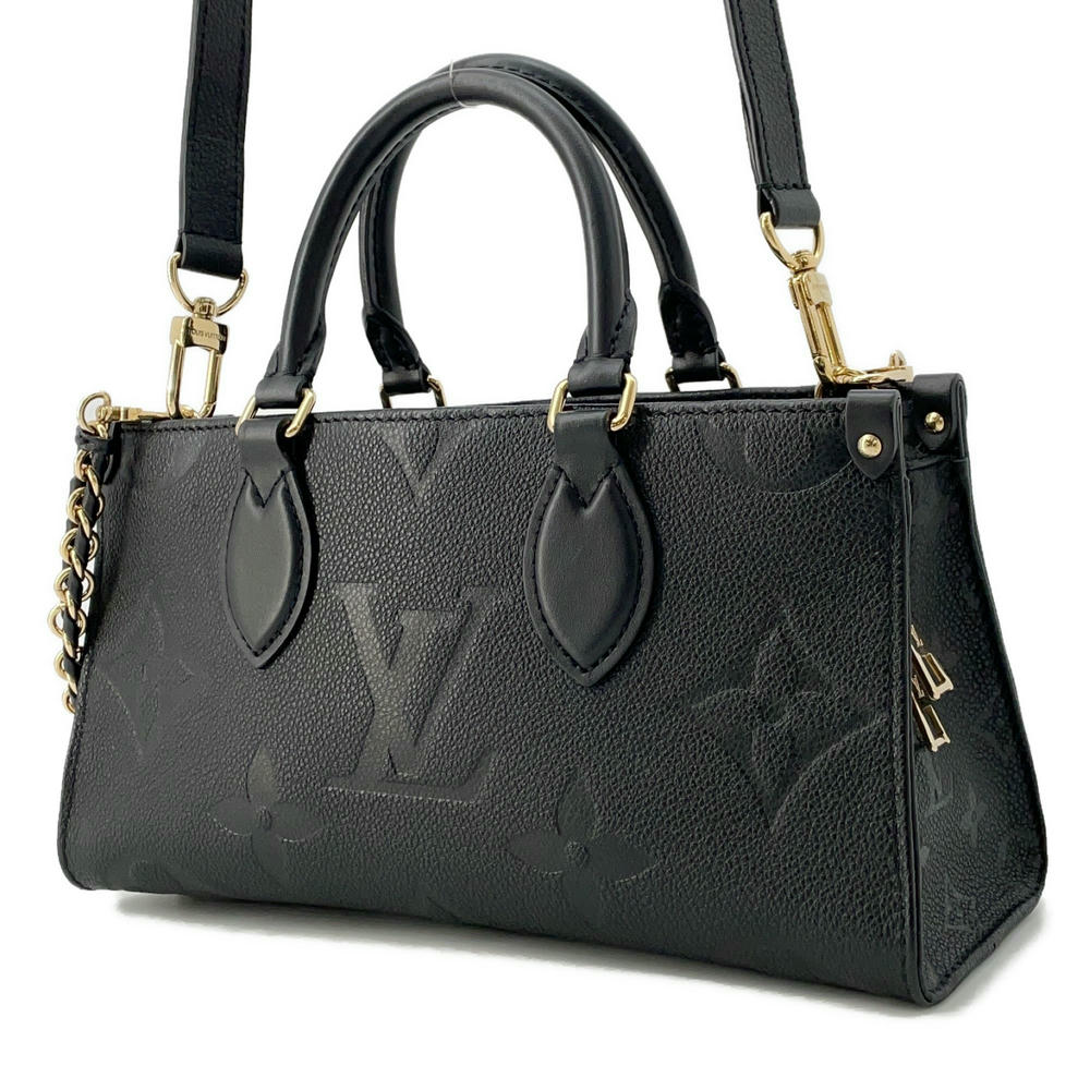 LOUIS VUITTON Onthego EW NoirM23640 Monogram Empreinte Leather