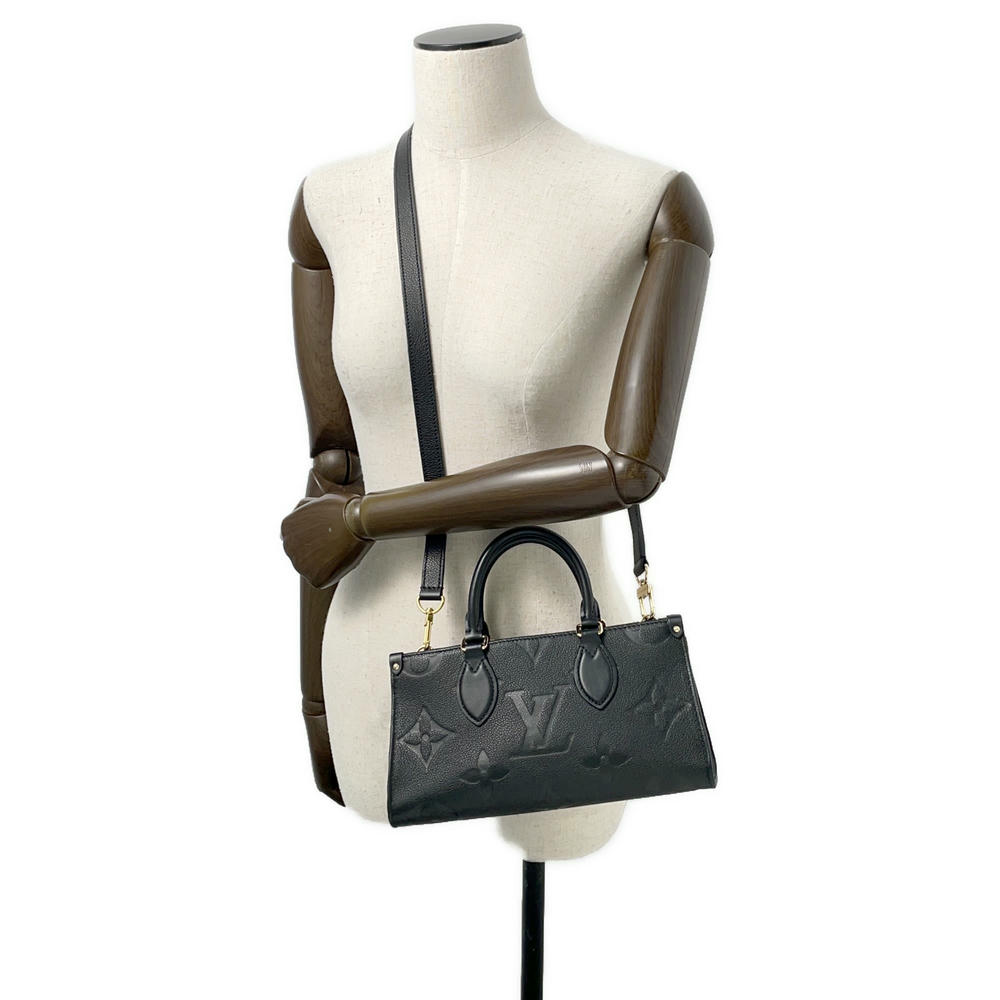 LOUIS VUITTON Onthego EW NoirM23640 Monogram Empreinte Leather
