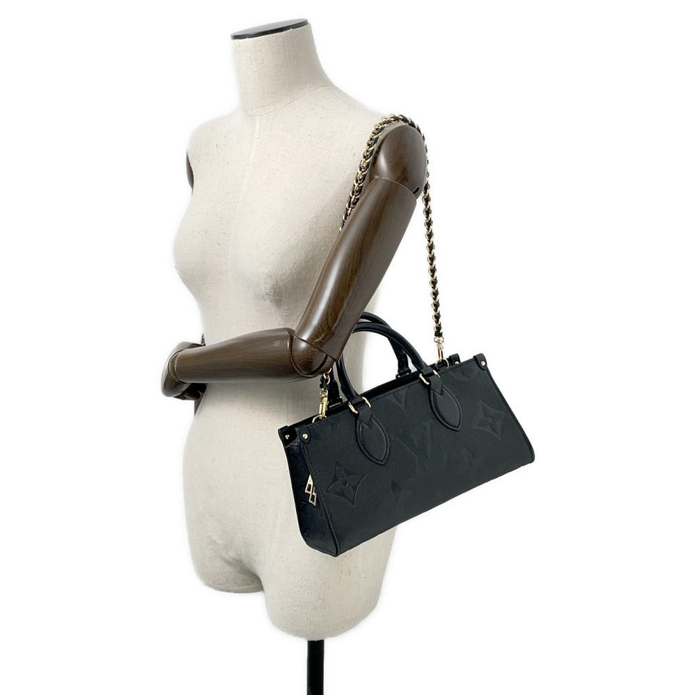 LOUIS VUITTON Onthego EW NoirM23640 Monogram Empreinte Leather