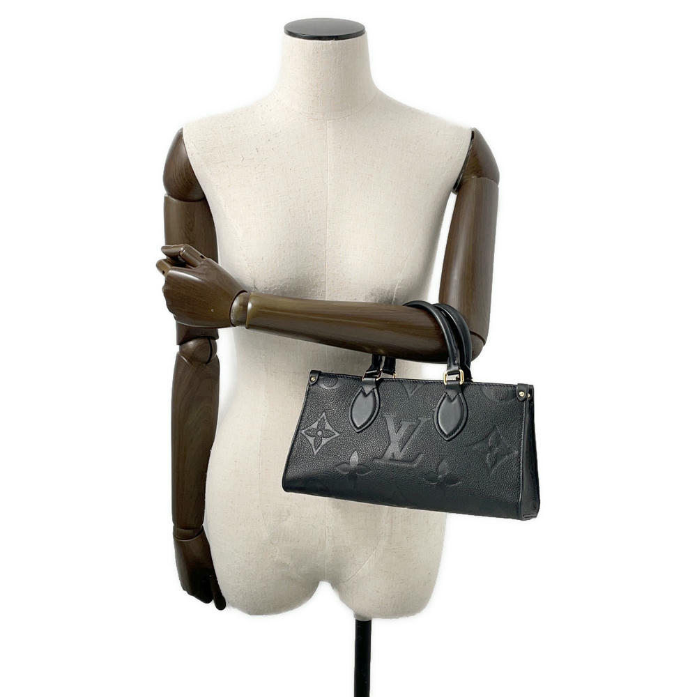 LOUIS VUITTON Onthego EW NoirM23640 Monogram Empreinte Leather