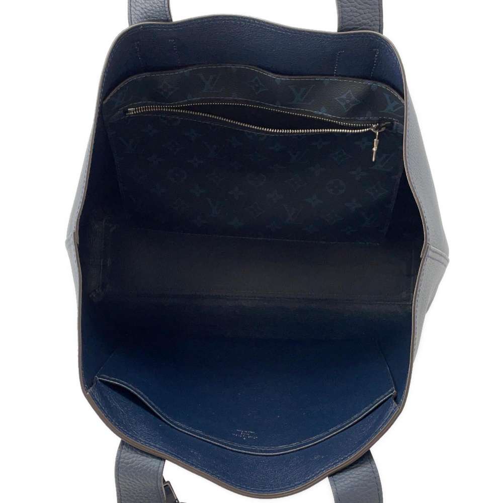 LOUIS VUITTON Cabas Voyage NV NavyM53240 Taurillon Leather