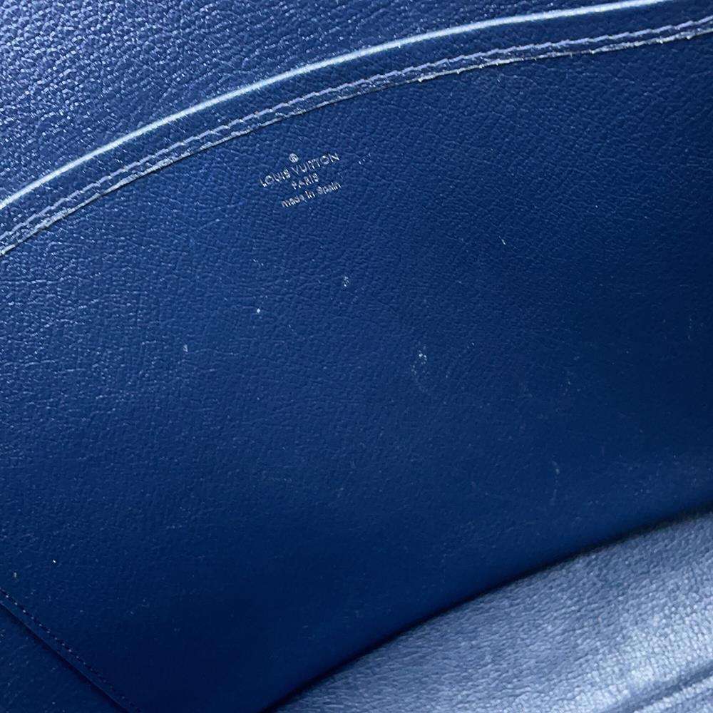 LOUIS VUITTON Cabas Voyage NV NavyM53240 Taurillon Leather