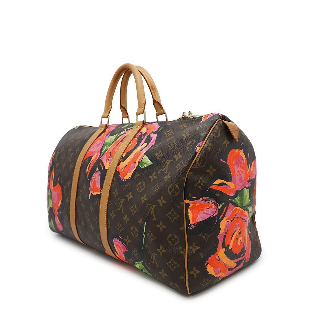 LOUIS VUITTON Keepall BrownM48605 Monogram・Rose Size 50