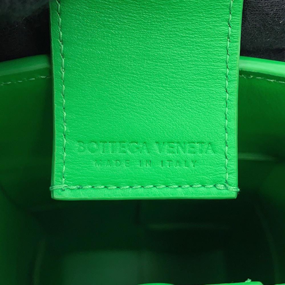 Bottega Veneta Maxi INTRECCIATO Cassette Phone Pouch Parakeet730541 Calf Leather