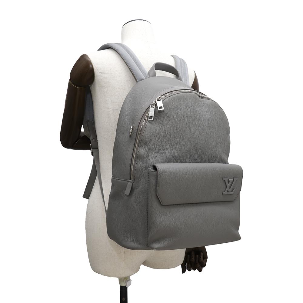 LOUIS VUITTON Takeoff/Backpack GrayM59325 Aerogram Leather
