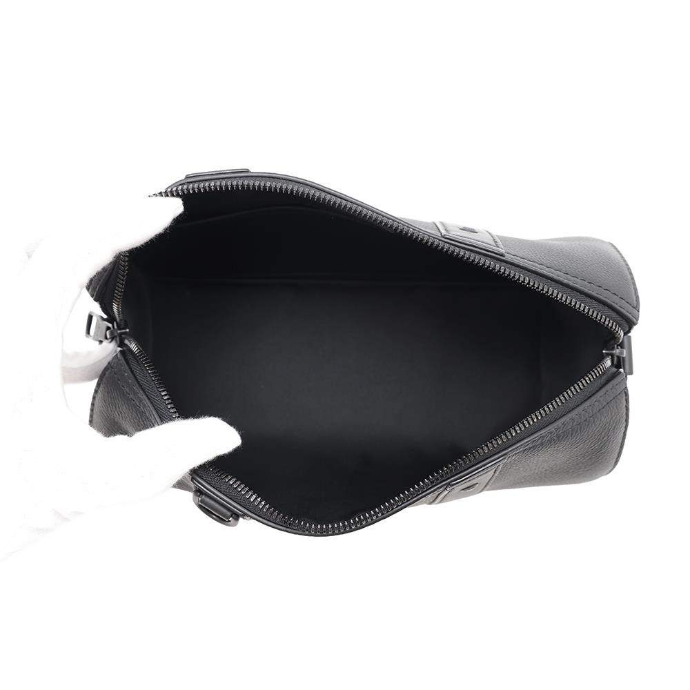 LOUIS VUITTON City・Keepall NoirM57417 Grain Leather Damier - Distorted