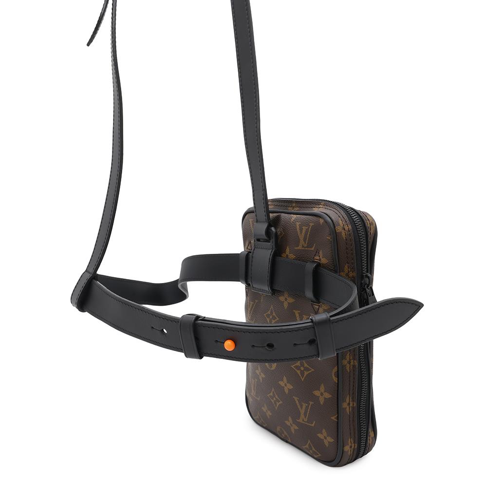 LOUIS VUITTON Utility side bag NoirM44477 Monogram / Solar Powered Ray
