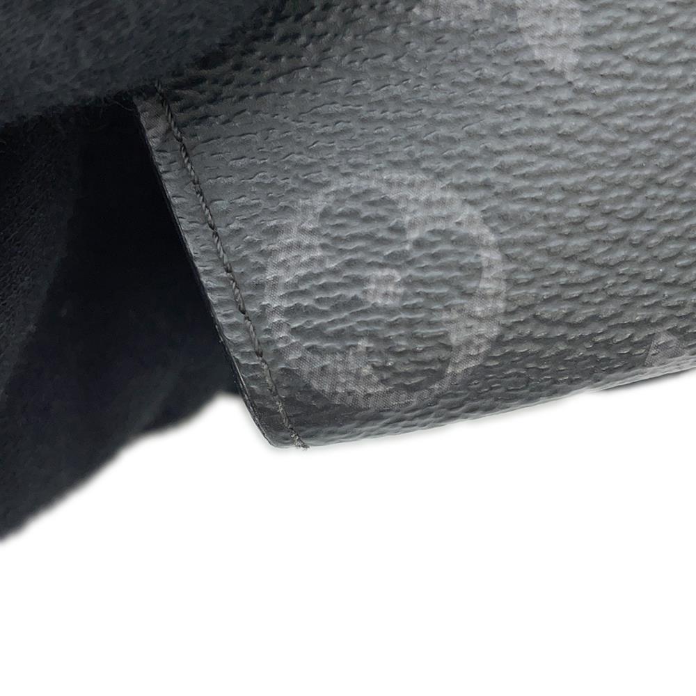 LOUIS VUITTON Pochette Voyage NoirM61692 Monogram Eclipse Size MM
