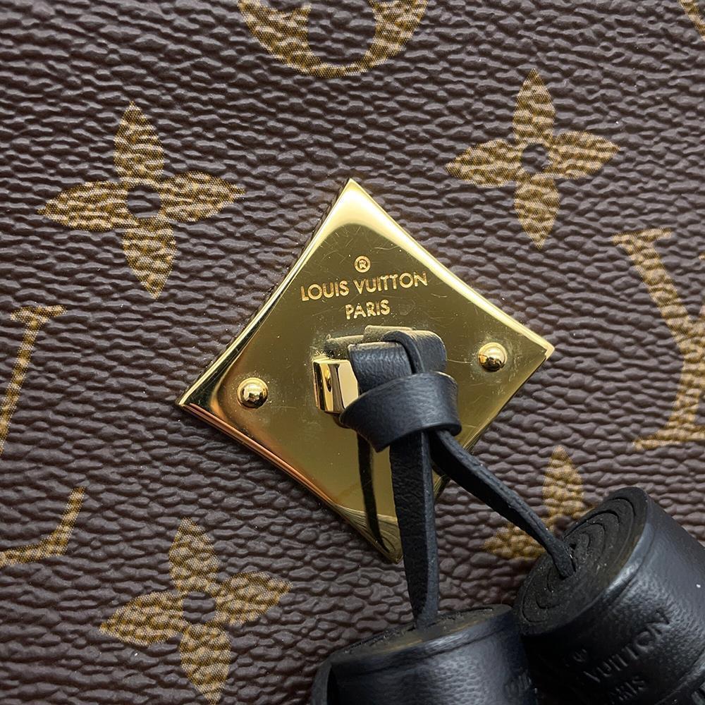 LOUIS VUITTON Saintonge NoirM43555 Monogram Calf Leather