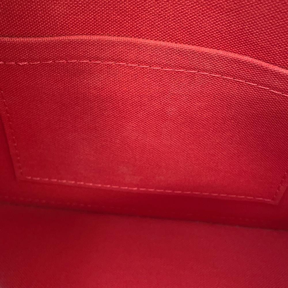 LOUIS VUITTON Alma RedN41221 Damier Ebene Canvas Size BB
