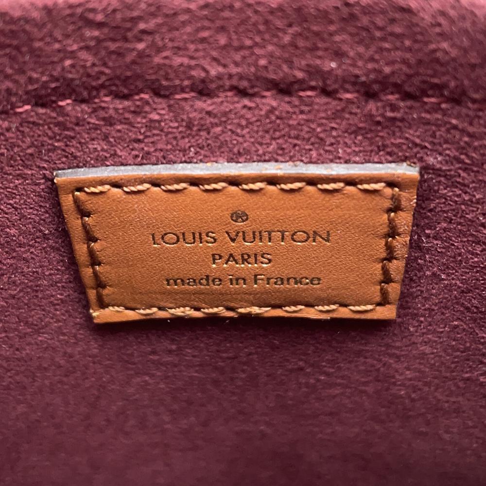 LOUIS VUITTON Petit Sac Plat BordeauxM69846 Monogram・Jacquard SINCE 1854