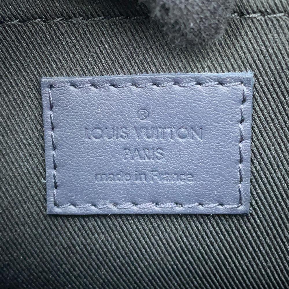 LOUIS VUITTON Mini Soft Trunk NavyM80033 Monogram / Tapestry