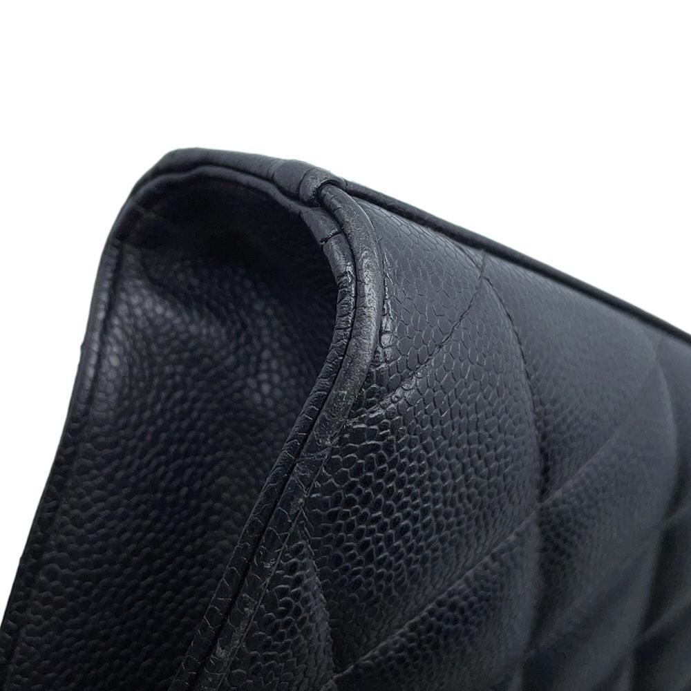 CHANEL Matelasse business bag BlackA02794 Caviar Leather
