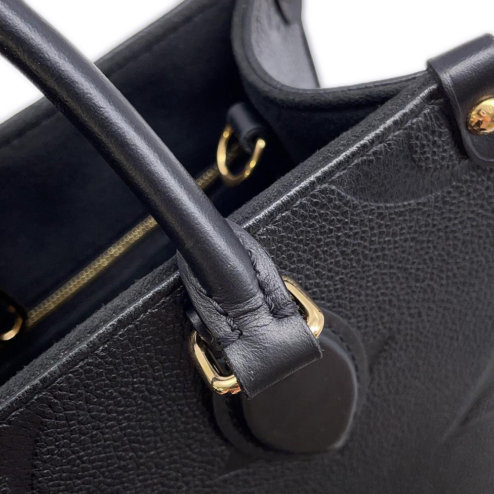 LOUIS VUITTON Onthego NoirM45653 Monogram Empreinte Leather Size PM