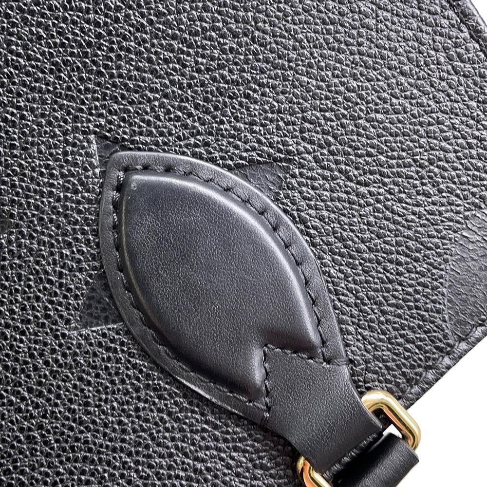 LOUIS VUITTON Onthego NoirM45653 Monogram Empreinte Leather Size PM