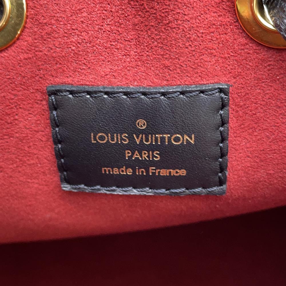 LOUIS VUITTON Neonoe Noir/BeigeM45497 Bicolor Monogram Empreinte Leather Size MM