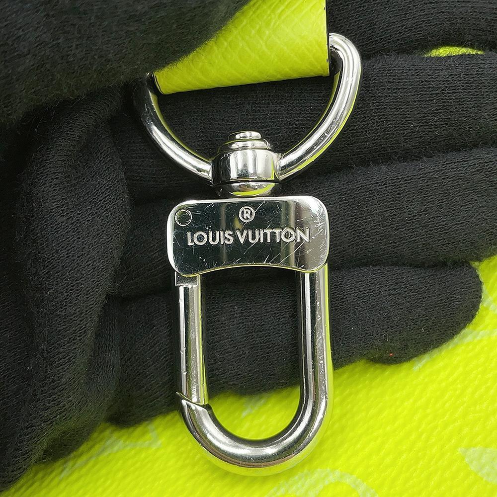 LOUIS VUITTON Duo Sling Bag Taigarama JauneM30945 Monogram Taiga Leather