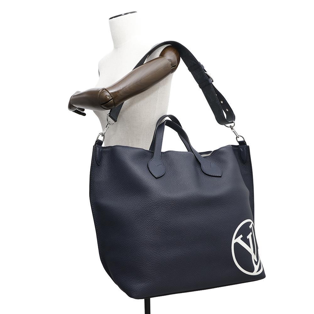 LOUIS VUITTON Eastside Zipped Tote Andigo blueM53436 Taurillon Leather